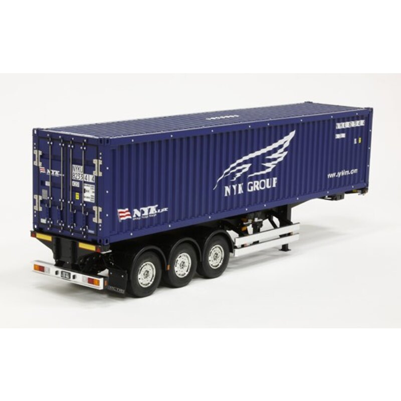 Vertrek naar films Kaal Tamiya rc rc vrachtwagen Semi -Trailer Container 40 NYK in 1001hobbies  (Num.56330)