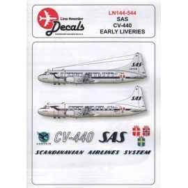 Convair CV- 440 First 2 SAS schemes or the Welsh gold Authentic Airliner kit.