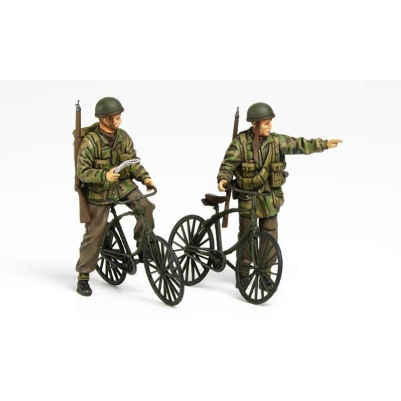 British paratroopers and Bikes Bouwmodell