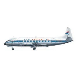 Viscount 700 - Air Inter (silk-screened decals)