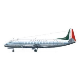 Viscount 700 - Alitalia (laser decals + silk-screened extras)