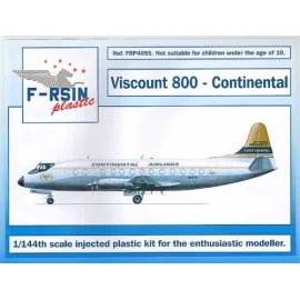 Viscount 800 - Continental (silk-screened decals)