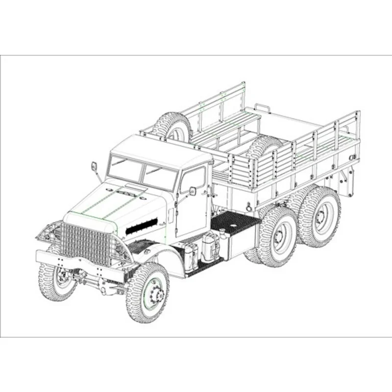 US 666 Cargo Hard Top 1/35