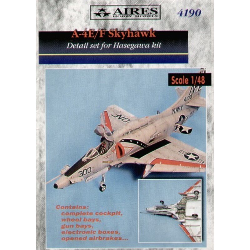 Douglas A-4E/F Skyhawk details (designed to be assembled with model kits from Hasegawa)