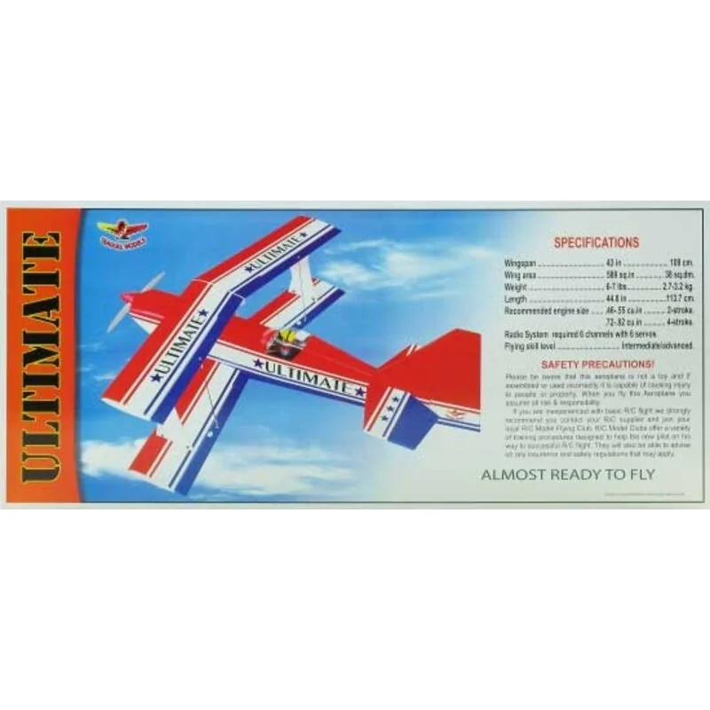 ULTIMATE BIPLANE 46-55 ARF