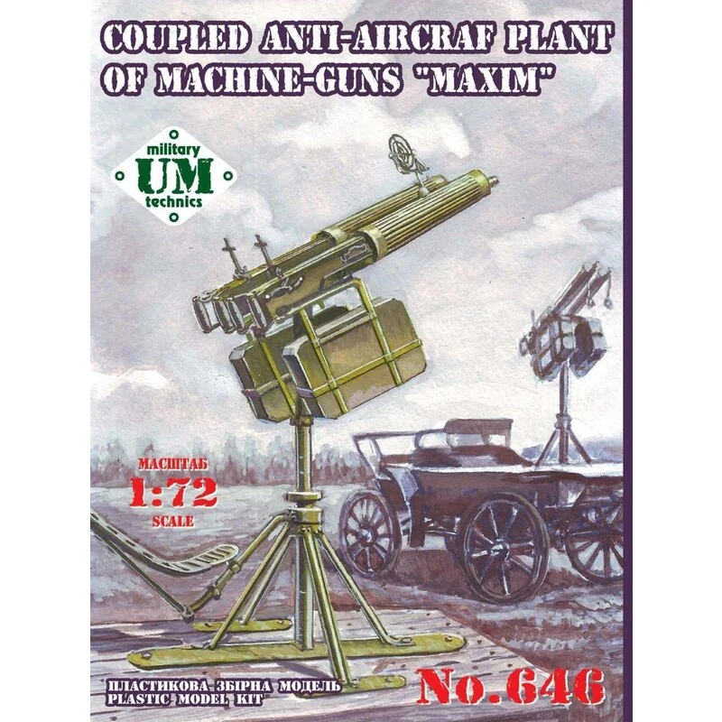 Coupled AA Plant of Machine guns MAXIM