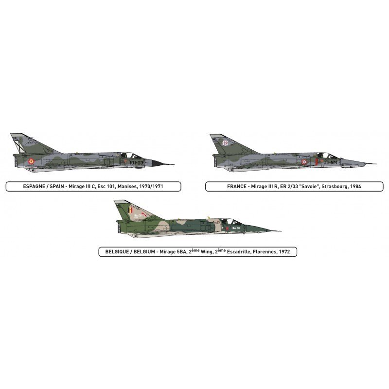 AMD Dassault Mirage IIIE/R/5/BA