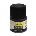 Glossy Black acrylic 0.5 fl.oz 