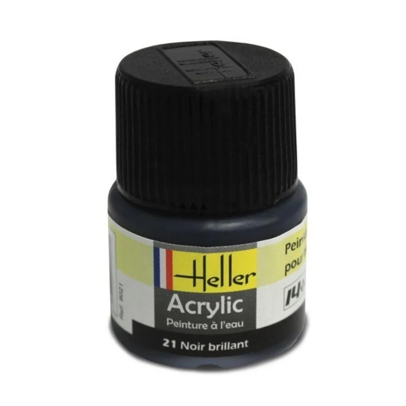 Glossy Black acrylic 0.5 fl.oz 