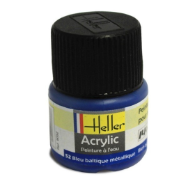 Baltic Blue Metallic Acrylic 0.5 fl.oz Acrylverf 