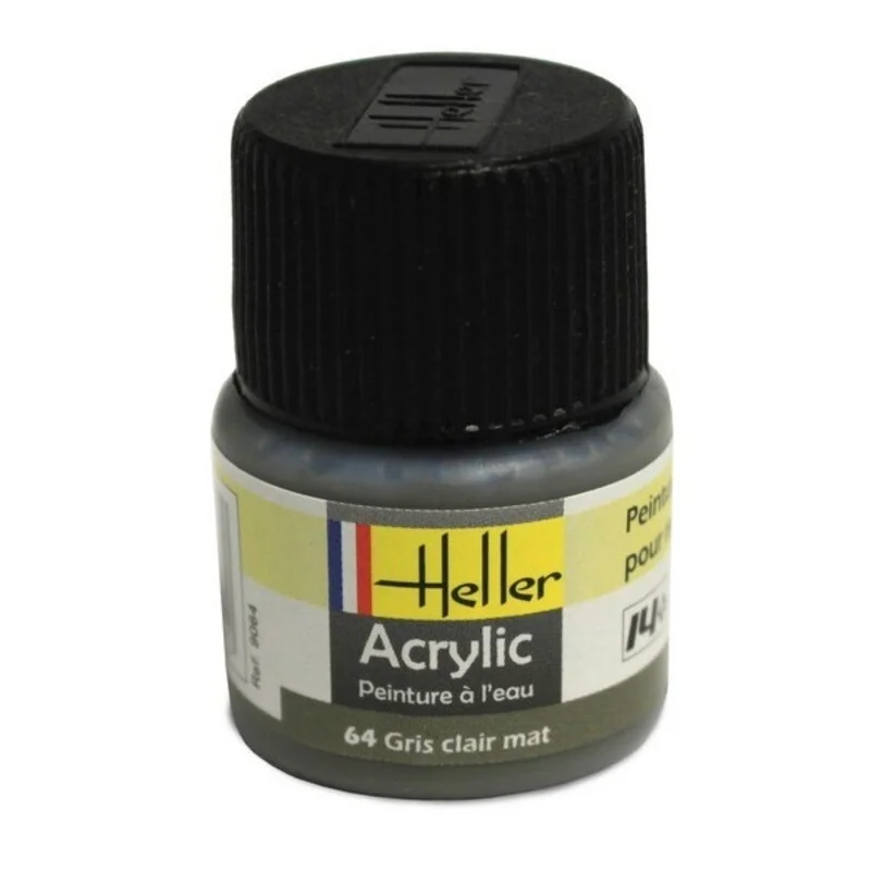 Flat flat Light Grey Acrylic 0.5 fl.oz 