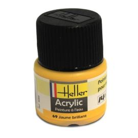 Gloss yellow acrylic 0.5 fl.oz Acrylverf voor modelbouw