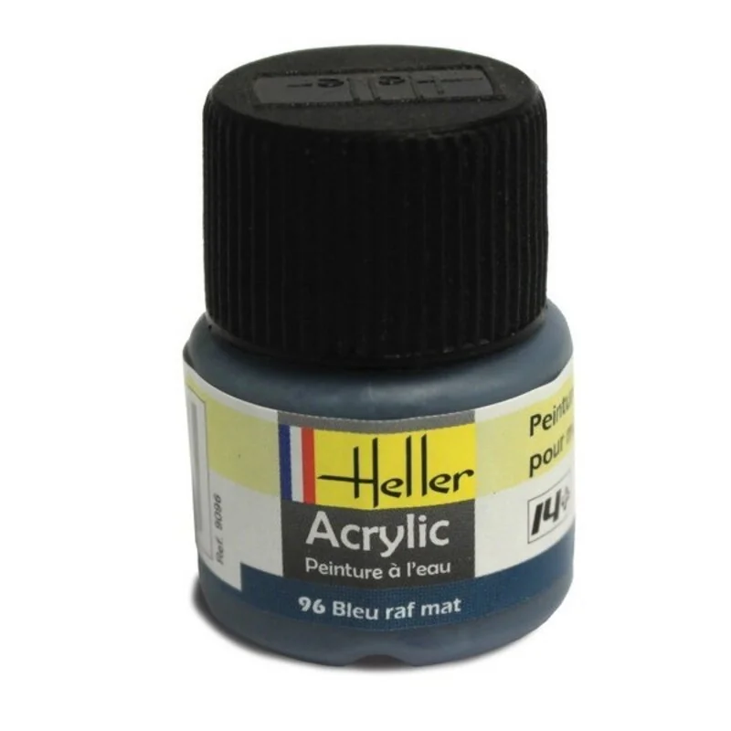 Flat flat Blue Acrylic Raf 0.5 fl.oz 