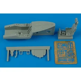 Focke Wulf Ta 183A cockpit set (designed to be assembled with model kits from Tamiya)