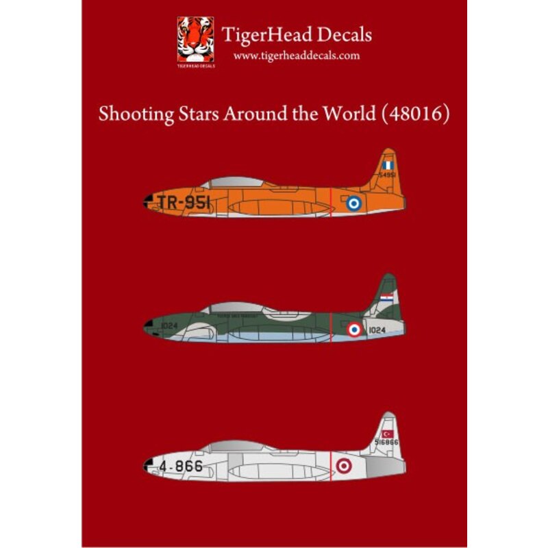 Shooting Stars Around the World. The Lockheed T-33 Shooting Star (or T-Bird) is an American jet trainer aircraft. It was produce