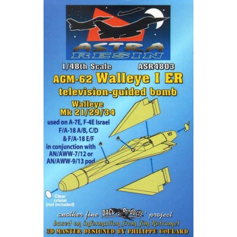 AGM-62 Walleye I ER television-guided bomb Walleye Mk.21/Mk.29/Mk.34