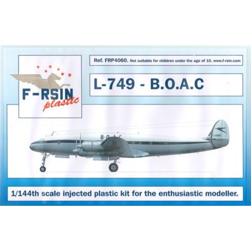 Lockheed L-049 / L-749 Constellation - BOAC - silk-screened / laser decals