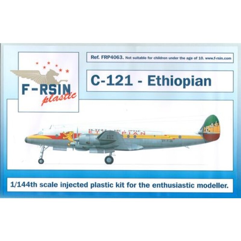 Lockheed L-049 / L-749 Constellation - Ethiopian - silk-screened / laser decals