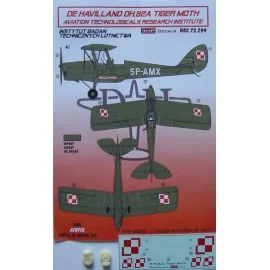 DH.82A de Havilland Tiger Moth Aviation Technological Research Institute (designed To Be Farming with Airfix, Pavla Models and A