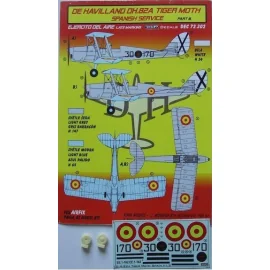 de Havilland Tiger Moth DH.82A Spanish Service (designed to Be Farming with Airfix, Pavla Models and AZ Model kits)