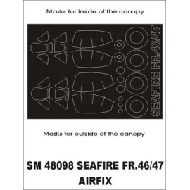 Supermarine Seafire FR.46 / FR.47 (exterior and interior) (designed To Be Farming with Airfix kits)