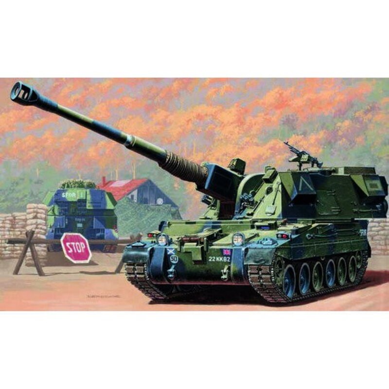 1/35 British 155mm AS90 Self-Propelled Howitzer Modelvliegtuigen