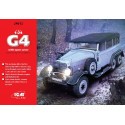 Type G4 with open cover , WWII German Staff Car