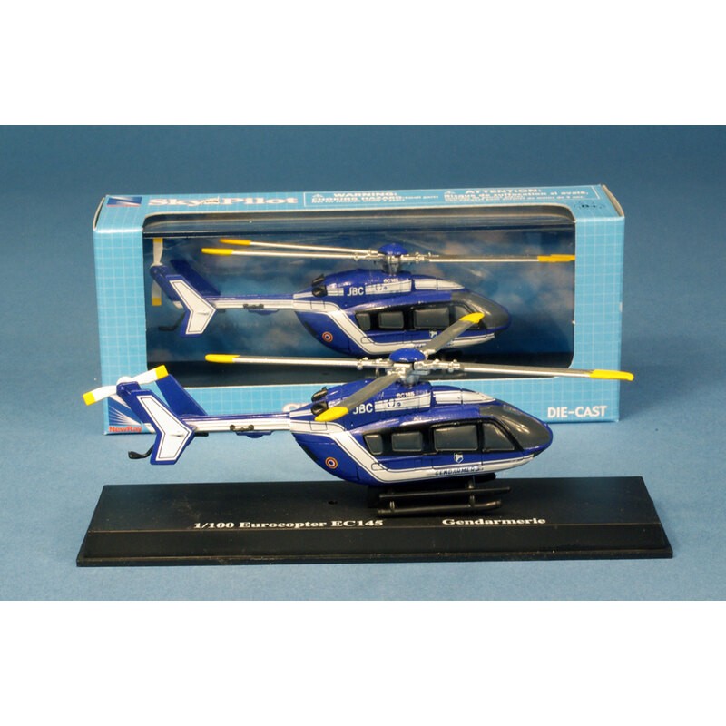 ヘリコプター NewRay 1/43 EC145 GENDARMERIE-