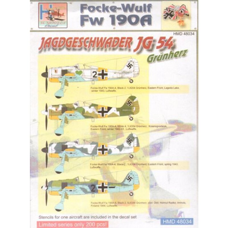 Focke-Wulf Fw 190A JG 54 Grünherz