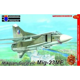 Mikoyan MiG-23MF, CzAF, Oost-Duitse AF, AF Pools (ex RVAircraft vervangen RV Vliegtuig met kunststof hars onderdelen, stickers e