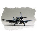 Vought F4U-4 Corsair Easy Build with 1 piece wings and lower fuselage 1 piece fuselage. Other parts as normal. Optional open/clo