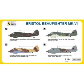 Bristol Beaufighter Mk.VIF / C Formidable Fighter (RAF, RAAF) Het Bristol Beaufighter was een Britse zware vechter, ontwikkeld