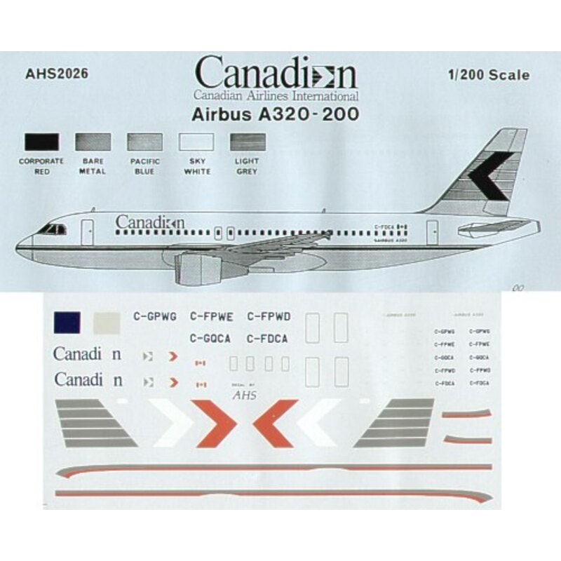 Airbus A320-200 Boeing 737-200 Canadian/Canadian Airlines International