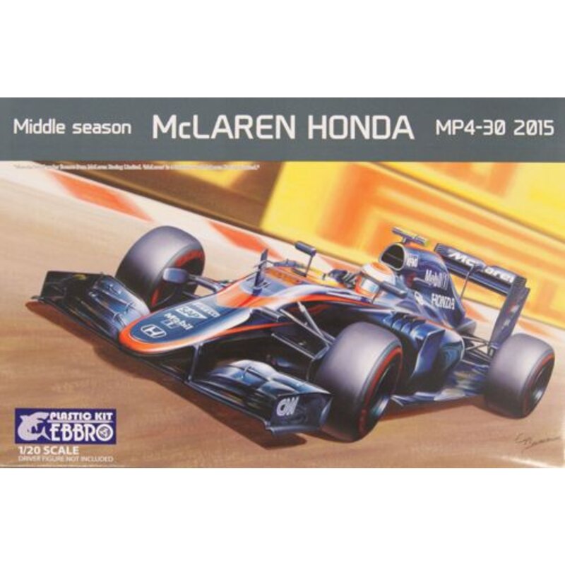 Maclaren Honda MP4-30 2015 middle season Bouwmodell