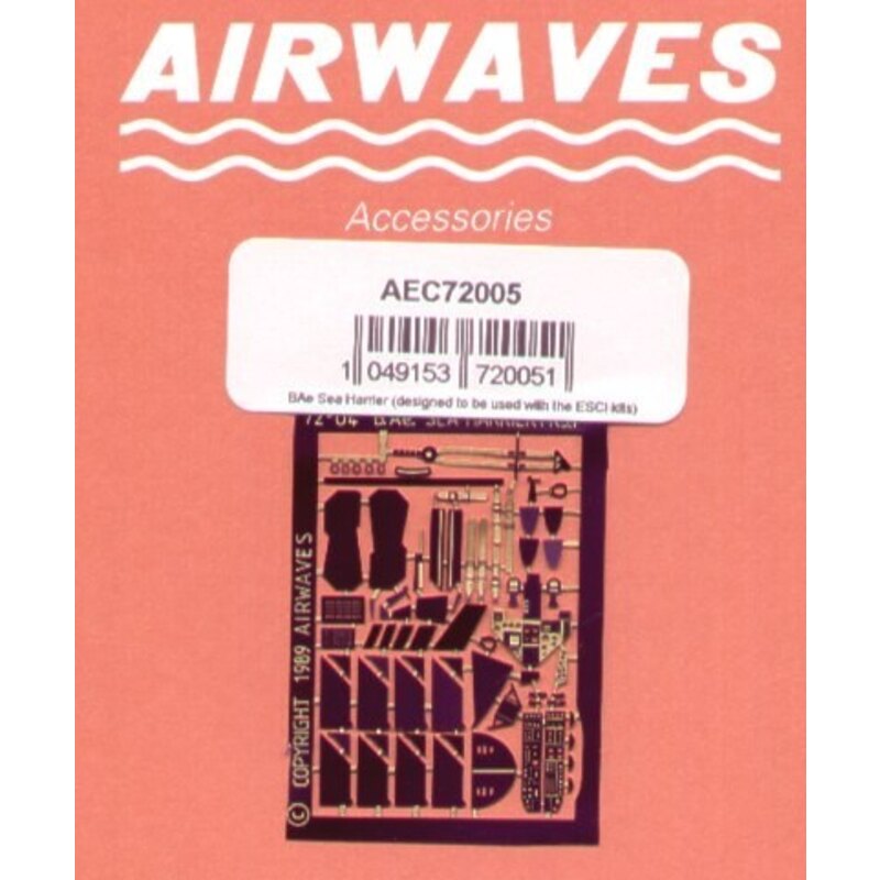 Re-released! BAe Sea Harrier FRS.1 (designed to be assembled with model kits from ESCI)