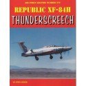 Republic XF-84H Thunderscreech. The XF-84H was derived from the RF-84F as a supersonic propeller test vehicle driven by an after