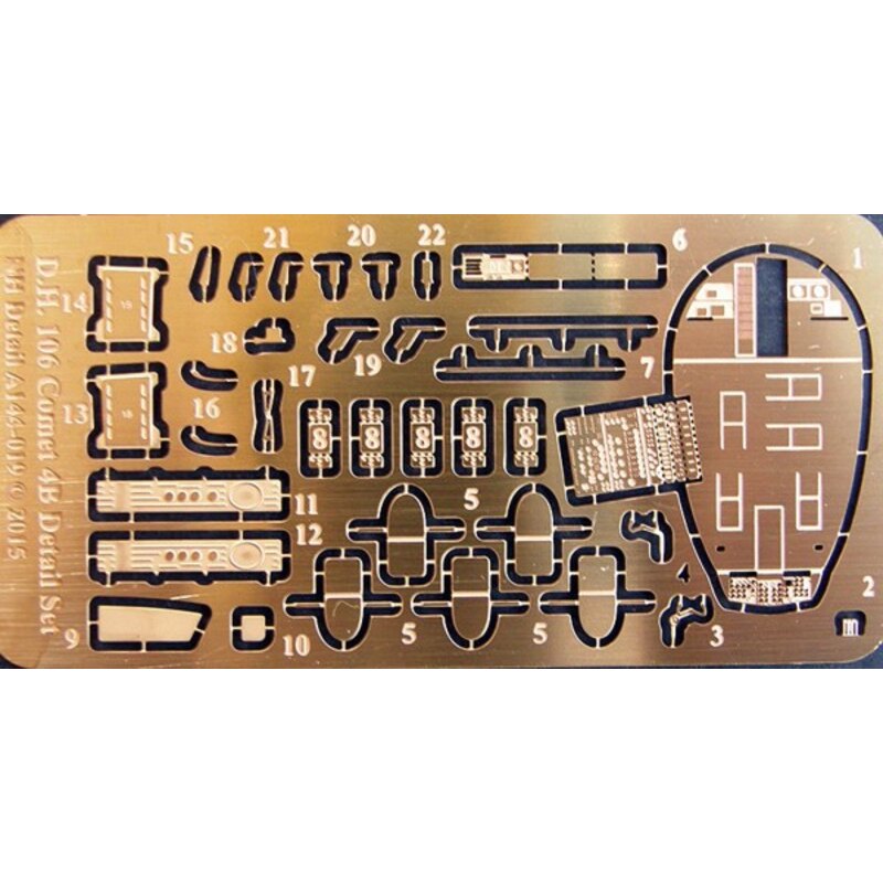 de Havilland 106 Comet 4B Detail Set (designed to be used with A Model kits)