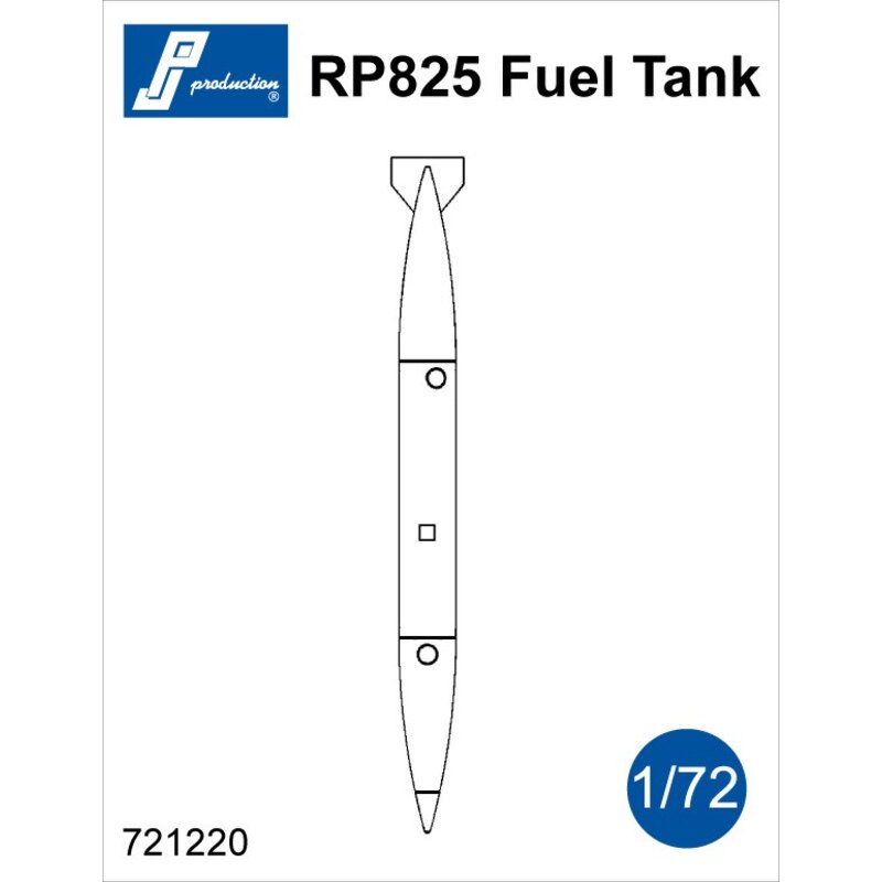 RP825 Fuel Tank + pylon (ventral tank for Mirage IIIC/E)