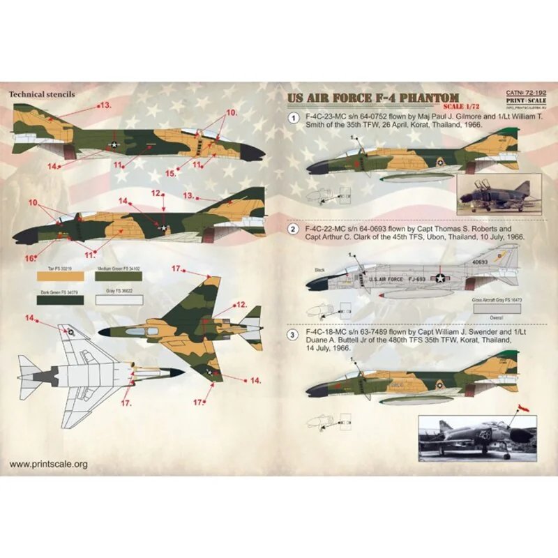 US Air Force McDonnell F-4 Phantom