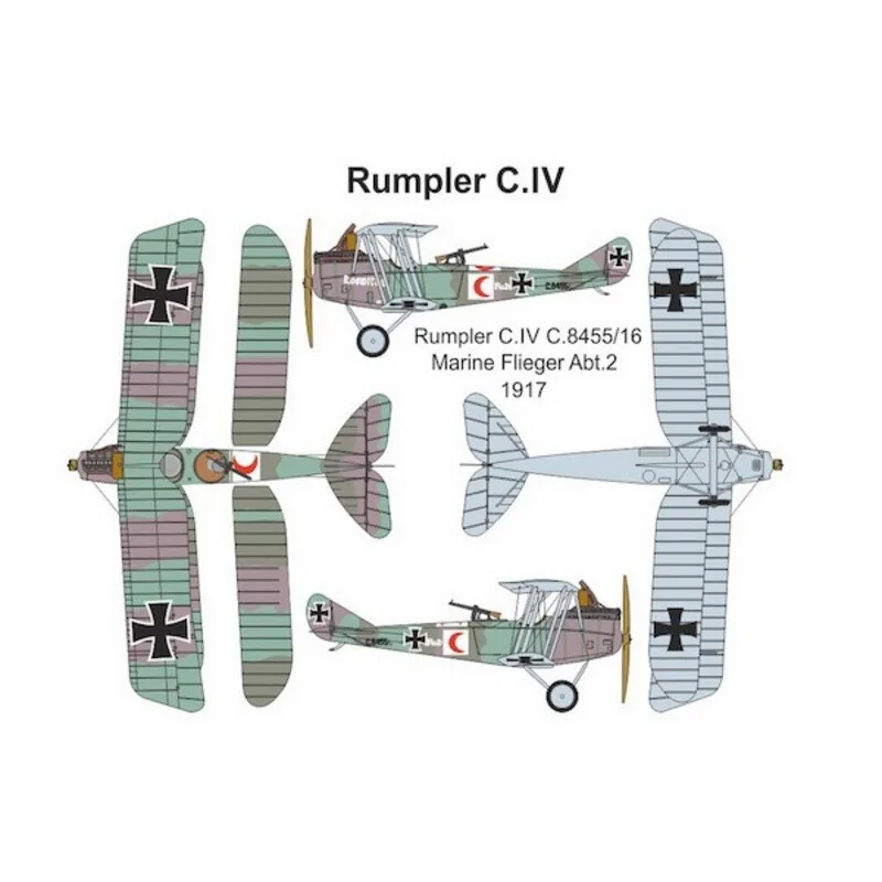 Rumpler C.IV (Dual Combo with 2 kits)