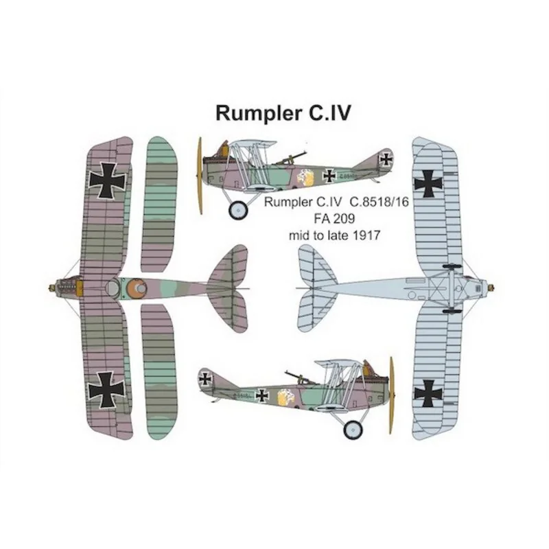 Rumpler C.IV (Dual Combo with 2 kits)