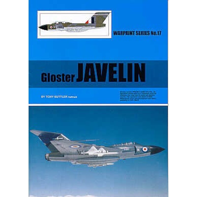 Gloster Javelin (Hall Park Books Limited) [FAW.1 FAW.8 FAW.9 FAW.9/9R FAW.Mk.7/9 T.3]