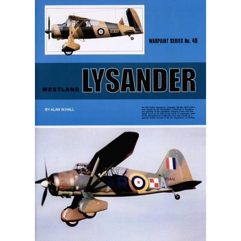 Westland Lysander (Hall Park Books Limited) [Mk.I Mk.II Mk.III]