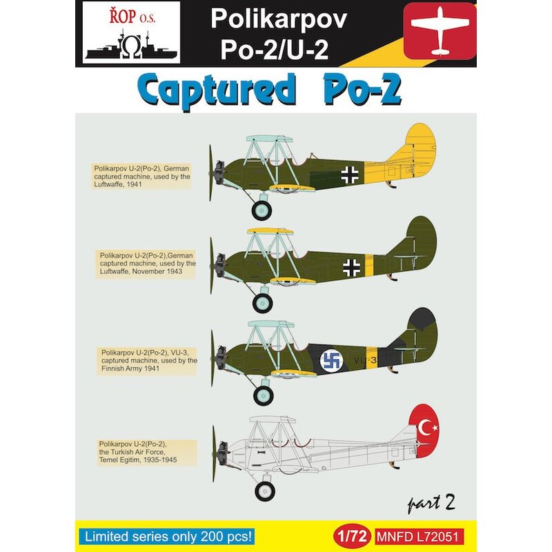 Polikarpov PO-2 / U-2 - Gevangen PO-2 Part 2