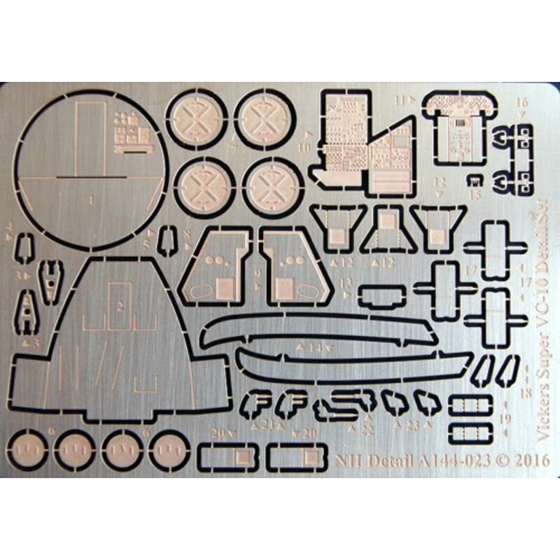 Vickers Super VC-10 / VC10 Detail Set (ontworpen voor gebruik met Roden kits)