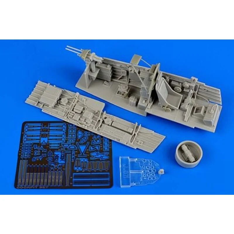 Junkers / Ju 87D / Ju 87G-2 Stuka cockpit ingesteld COCKPIT SET (ontworpen voor gebruik met de Trompetter kits)