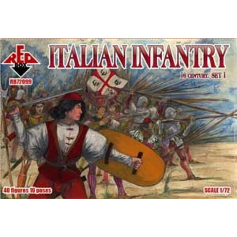 Italian Infantry 16e eeuw set 1