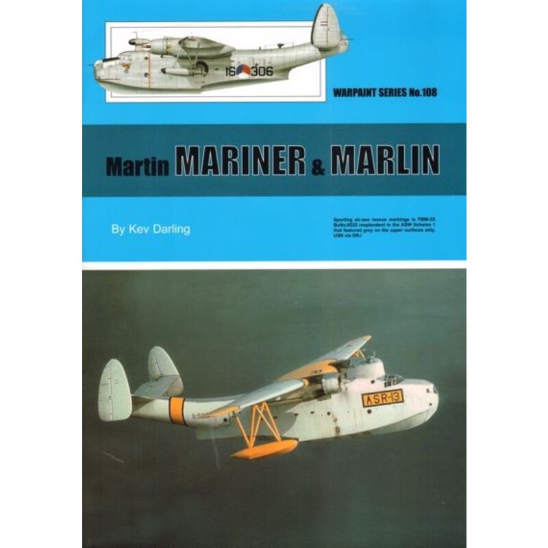 Martin Mariner & Martin SP-5B Marlin. De Glenn Martin zou de meest succesvolle reeks van watervliegtuigen aan de Amerikaanse die