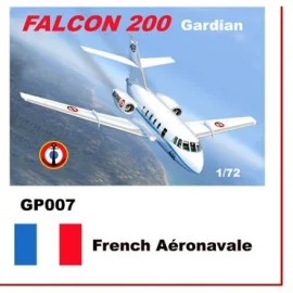 Dassault-Mystere Falcon 20 Decals Franse Aeronavale (re-release van MACH0472)