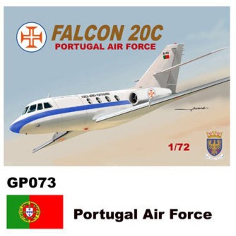 Dassault-Mystere Falcon 20 muurstickers Portugal Air Force